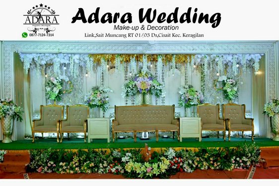 Dekorasi Pelaminan serang - adara Wedding