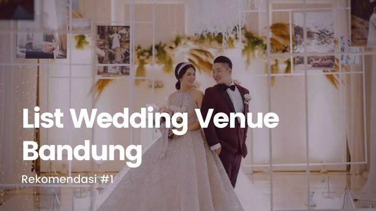wedding venue bandung